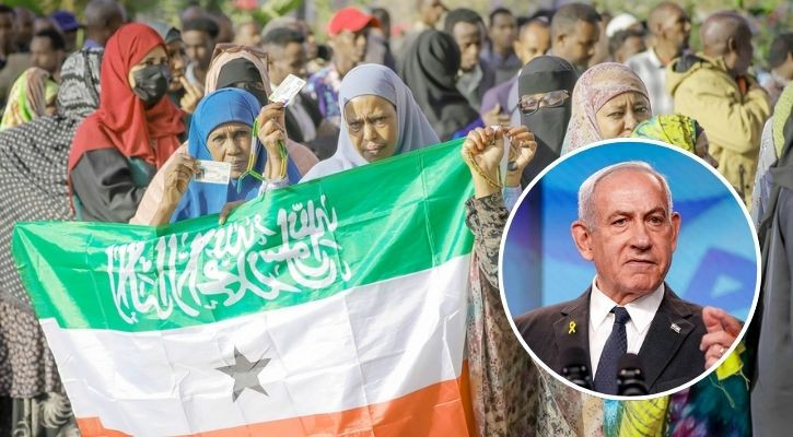 সোমালিল্যান্ডকে স্বাধীন রাষ্ট্রের স্বীকৃতি দিলো ইসরায়েল